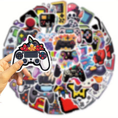 Vintage Video Game Waterproof DIY Vinyl Stickers for Trunk Guitar Skateboard