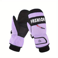Winter Skiing Gloves Warm Waterproof Windproof Thickened
