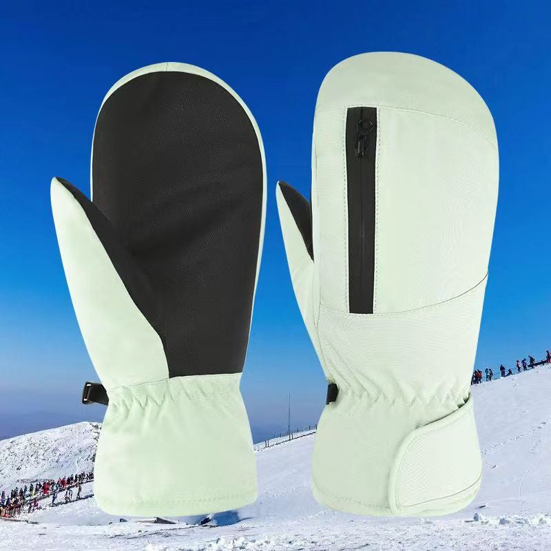 Winter Skiing Gloves Warm Waterproof Windproof Thickened