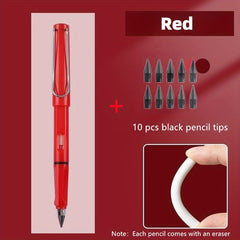11pcs Eternal Pencil Infinite Pencil Technology Magic Pencil Inkless Pen