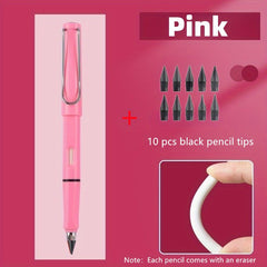 11pcs Eternal Pencil Infinite Pencil Technology Magic Pencil Inkless Pen