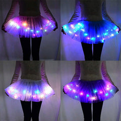 Glow Skirt Light Dance Skirt Glow Party Dress Wedding Gift