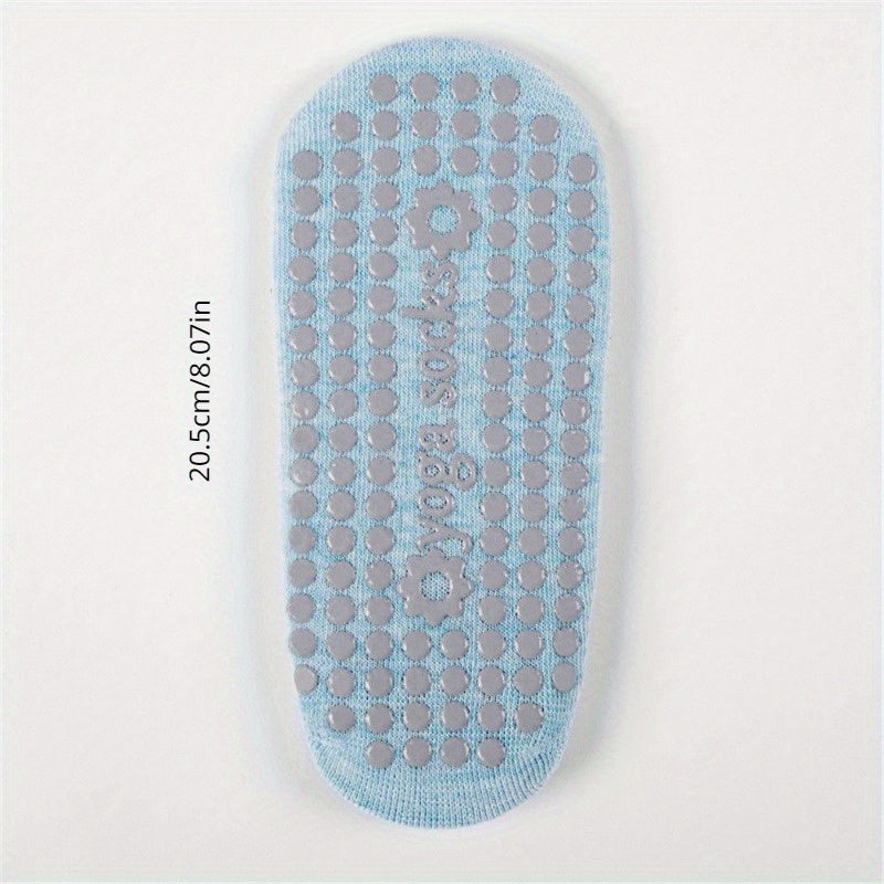 Yoga Grip Bottom Socks Comfortable Toe Split Pilates Socks Non Slip Cushion