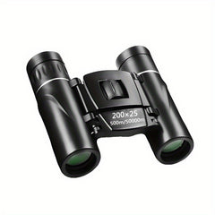 Portable Zoom Binoculars 200x25 HD Compact Long Range Folding Telescope