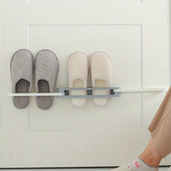 Foldable 3-in-1 Wall Mounted Slipper Rack Towel Storage