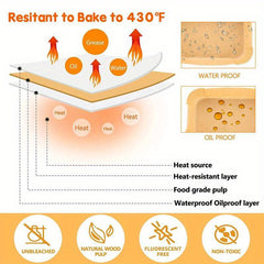 Disposable Air Fryer Baking Paper Liners Non-stick Baking Mat