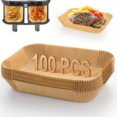 Disposable Air Fryer Baking Paper Liners Non-stick Baking Mat