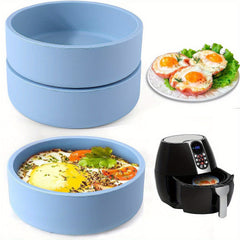 3pcs Non-stick Silicone Egg Molds Kitchen Accessories for Cooking
