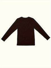  Christmas Loungewear Top Dogs Print Long Sleeve Sleepwear Tee