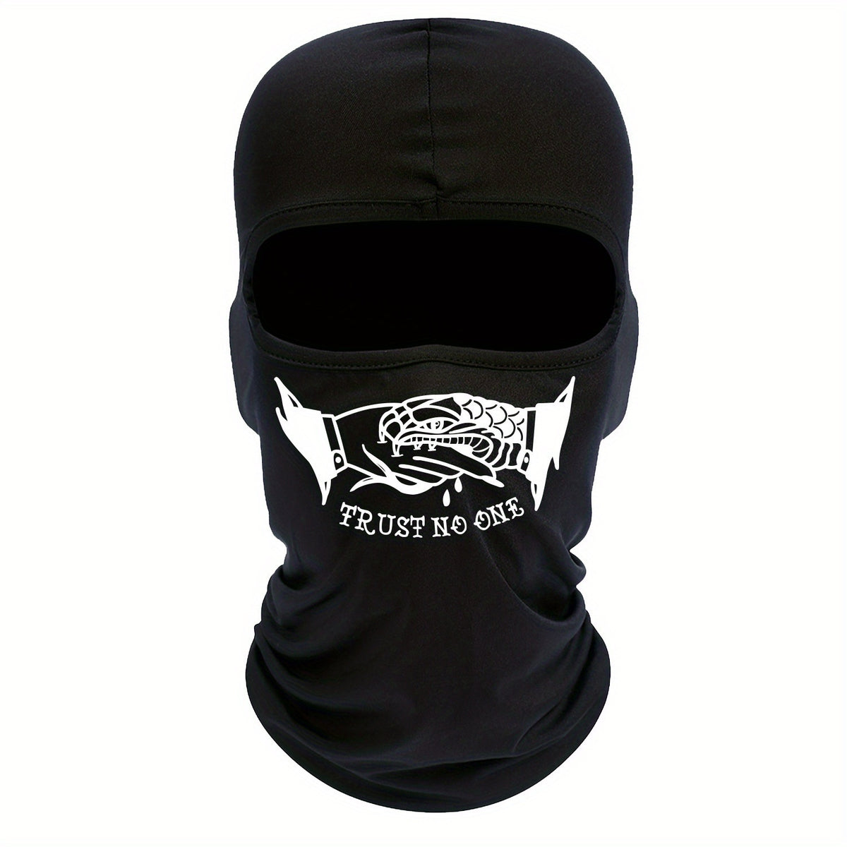 Printed Balaclava Hat Windproof Mask for Outdoor Riding
