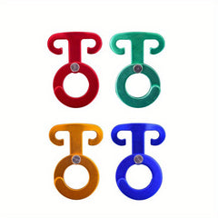 4pcs Aluminum Wind Rope Buckles for Camping