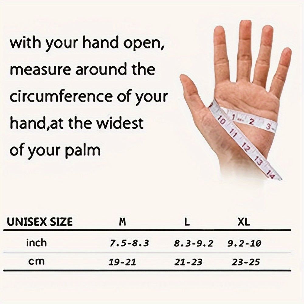 Outdoor Fingerless Gloves for Cycling, Climbing, Hiking - Durable