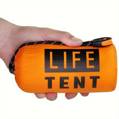 Emergency Survival Shelter 2 Person Tent Survival Whistle Waterproof