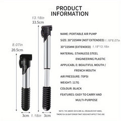 Portable Mini Inflator for Sports & Biking