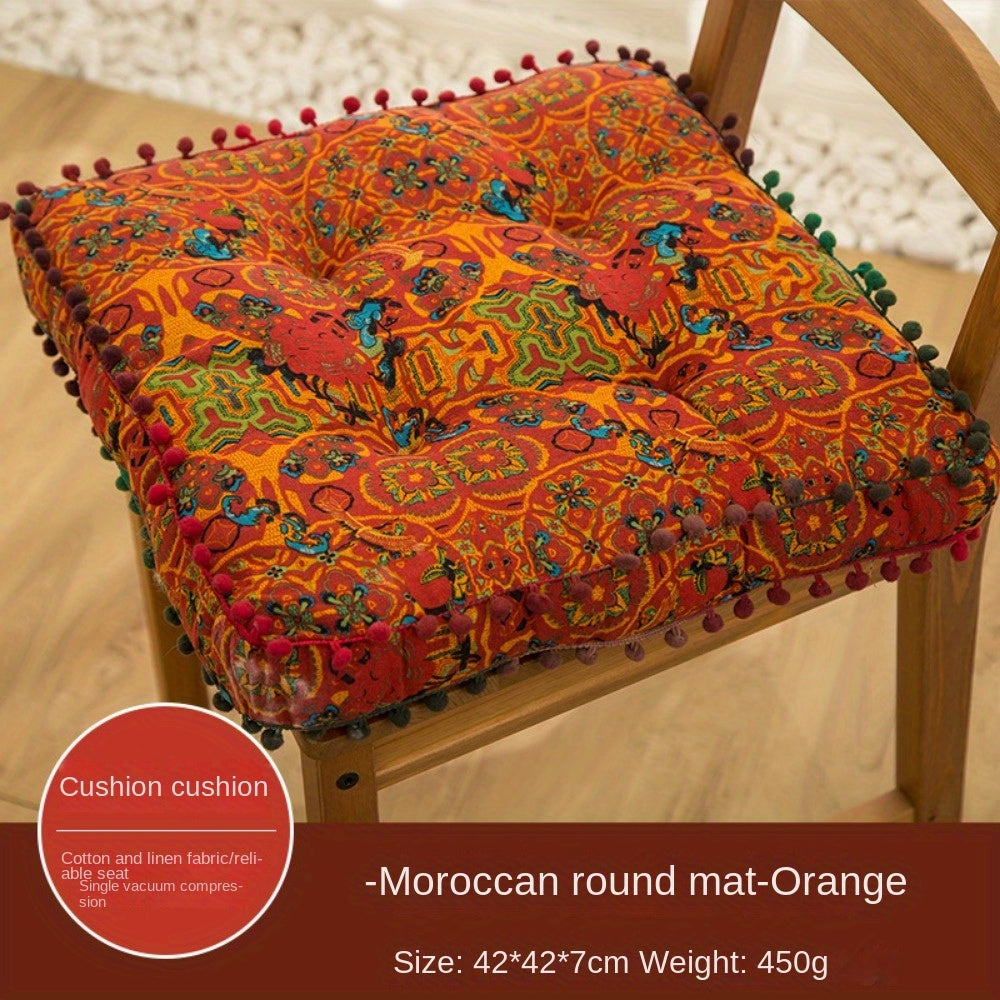Bohemian Style Thickened Seat Cushion