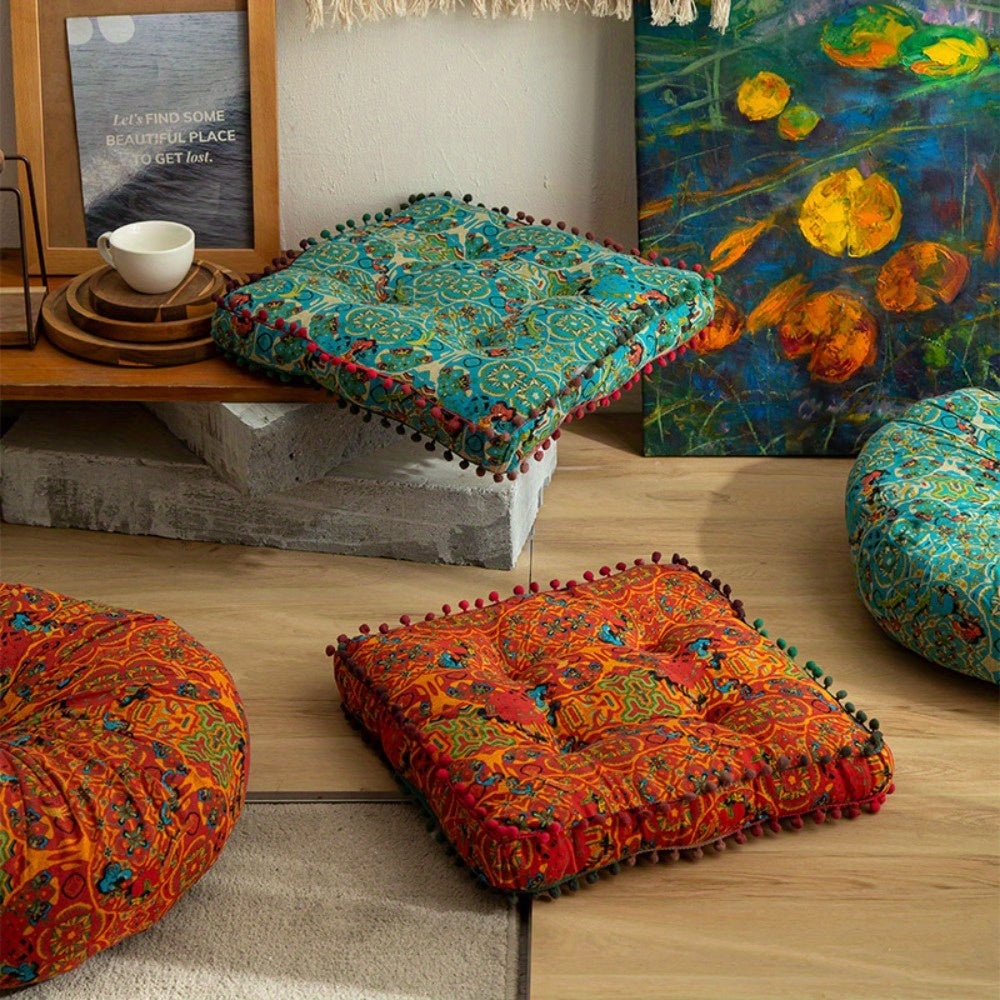 Bohemian Style Thickened Seat Cushion