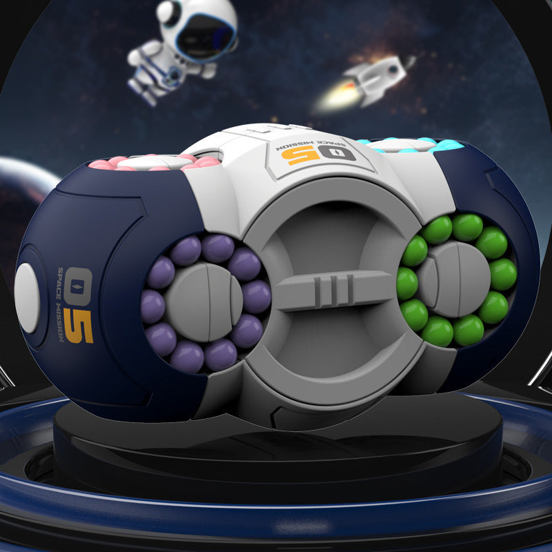 3D Polyhedron Space Magic Bean Fidget Toy for Stress Relief & Focus
