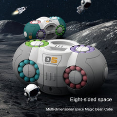 3D Polyhedron Space Magic Bean Fidget Toy for Stress Relief & Focus