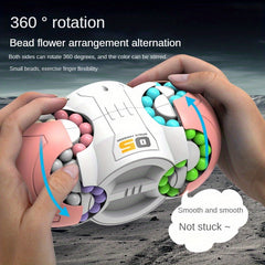 3D Polyhedron Space Magic Bean Fidget Toy for Stress Relief & Focus