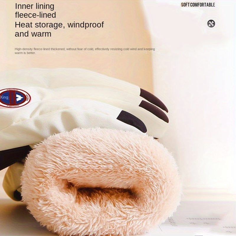 Winter Skiing Gloves Anti-skid Windproof Warm Sports Gloves
