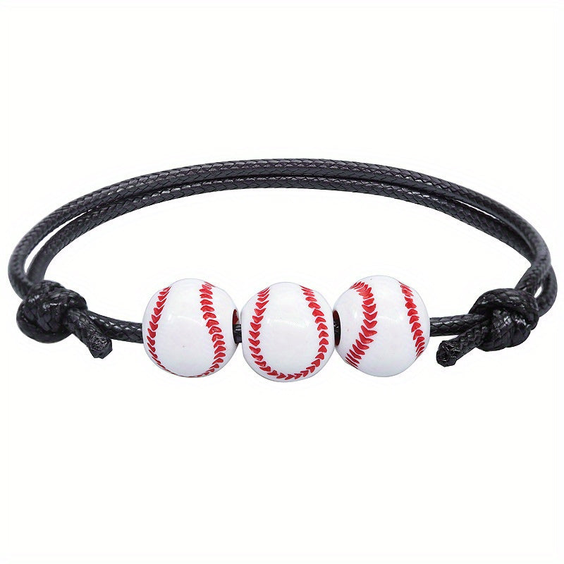 Adjustable Sports Bracelet for Basketball Volleyball Rugby