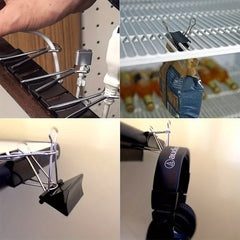 10pcs Large Binder Paper Clip School Office Supplies