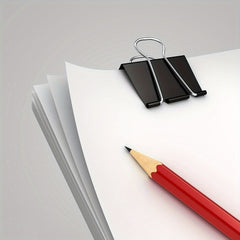 10pcs Large Binder Paper Clip School Office Supplies