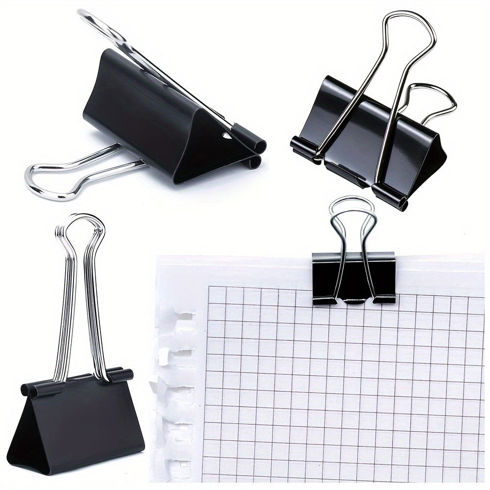 10pcs Large Binder Paper Clip School Office Supplies