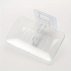 2pcs Soap Holder Wall Mounted Double Layer Soap Sponge Dish Bathroom Accessories