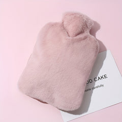 Plush Cover Hot Water Bag Natural Rubber 33-81oz 67-63oz