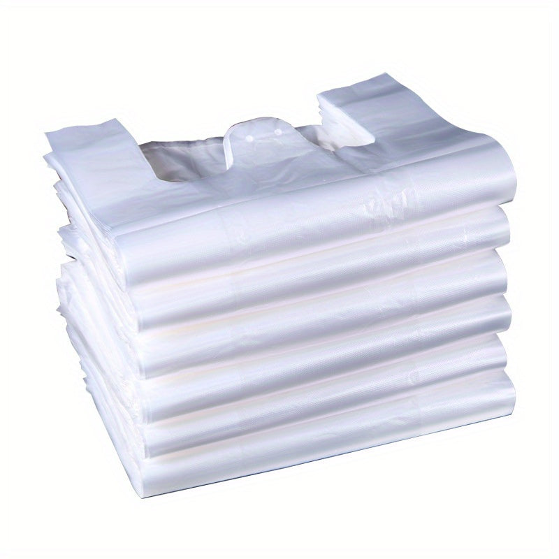 200pcs Clear Plastic Bags for Stores and Supermarkets