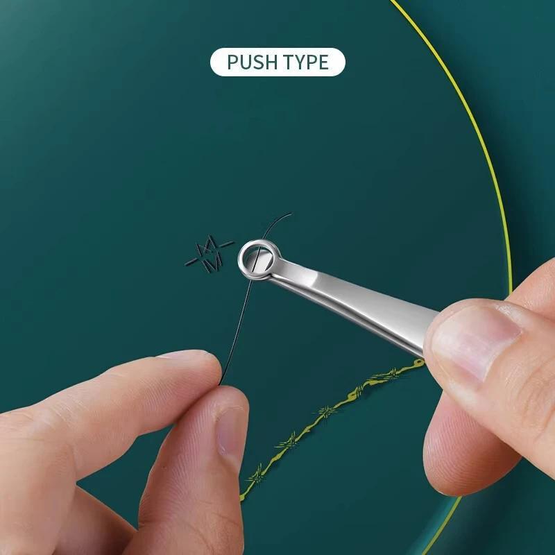 Stainless Steel Manual Nose Hair Trimmer Scissors