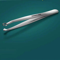 Stainless Steel Manual Nose Hair Trimmer Scissors