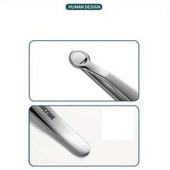 Stainless Steel Manual Nose Hair Trimmer Scissors