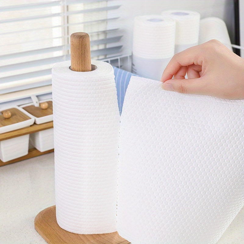 50pcs Lazy Rag Disposable Cleaning Cloth Dual-use Towel