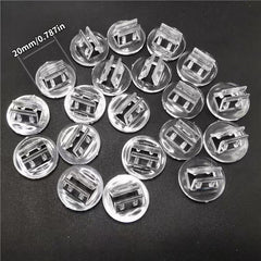 20pcs Transparent Plastic Cards Stand for Board Games Cards Display