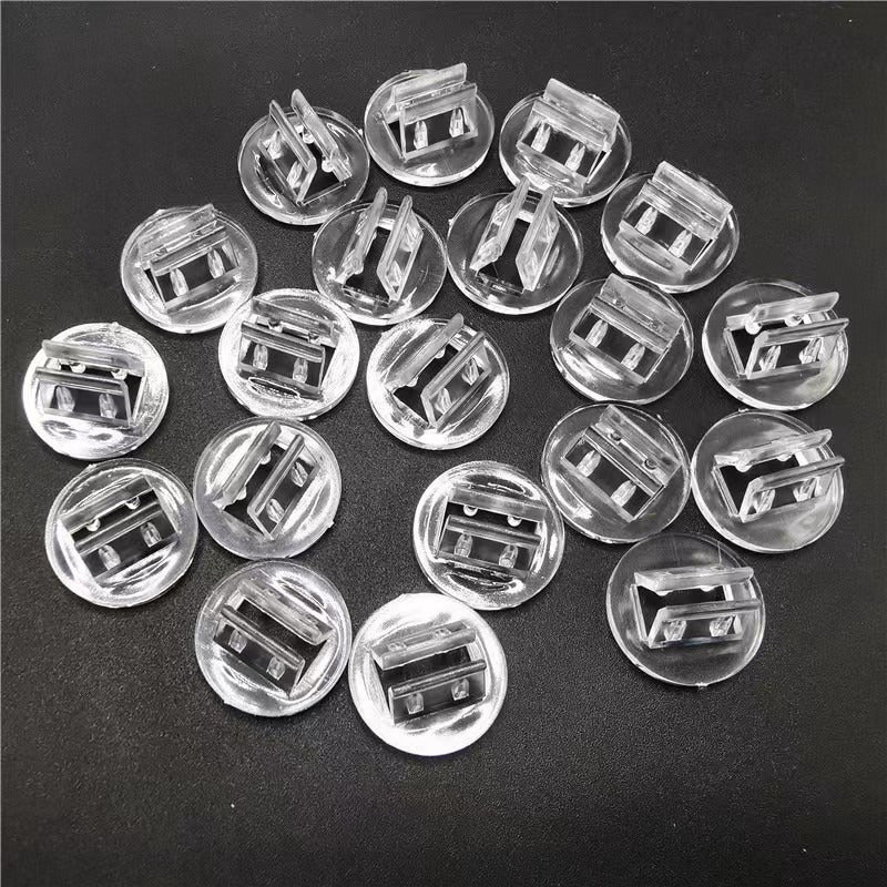 20pcs Transparent Plastic Cards Stand for Board Games Cards Display