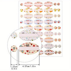 3pcs Cosmetic Sticker Gift Label Perfume Bottle Essential Sticker