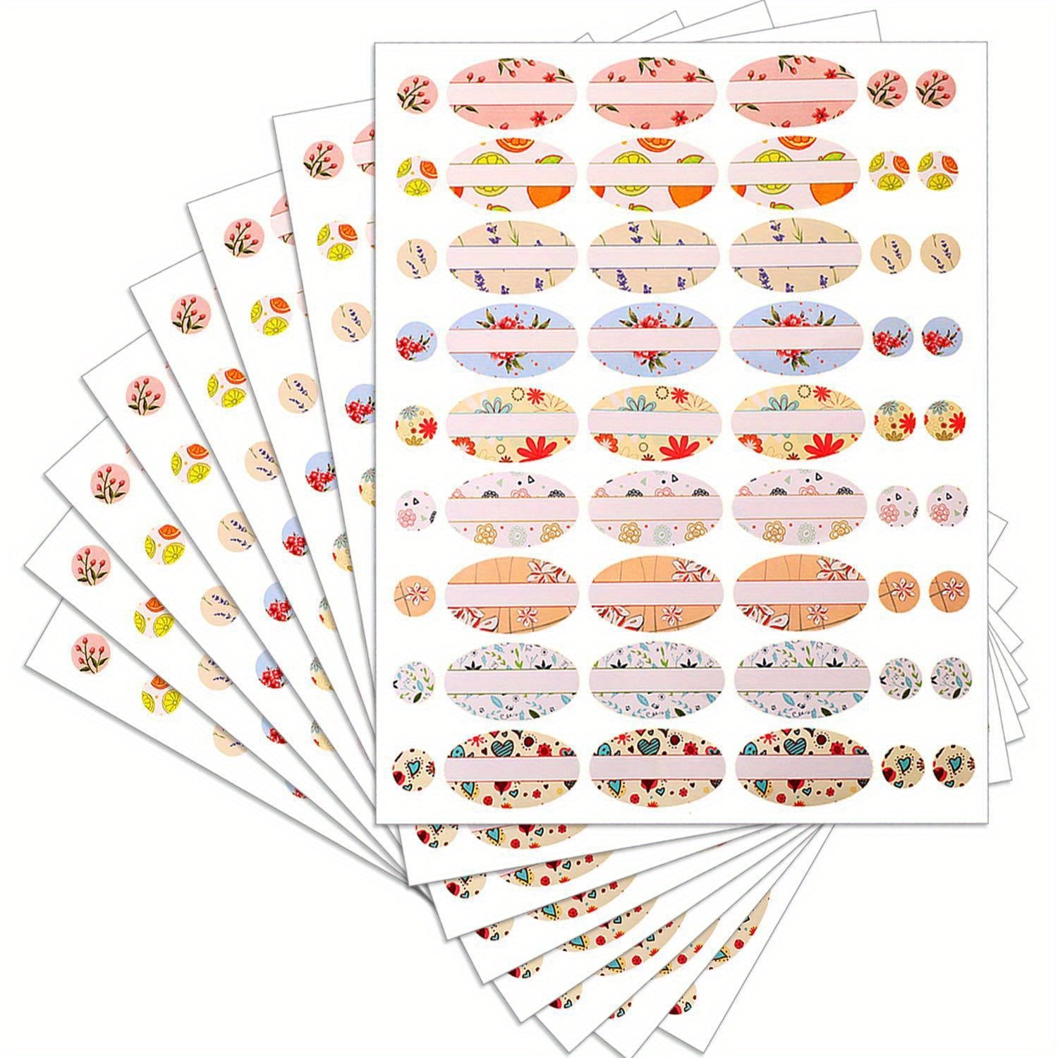 3pcs Cosmetic Sticker Gift Label Perfume Bottle Essential Sticker