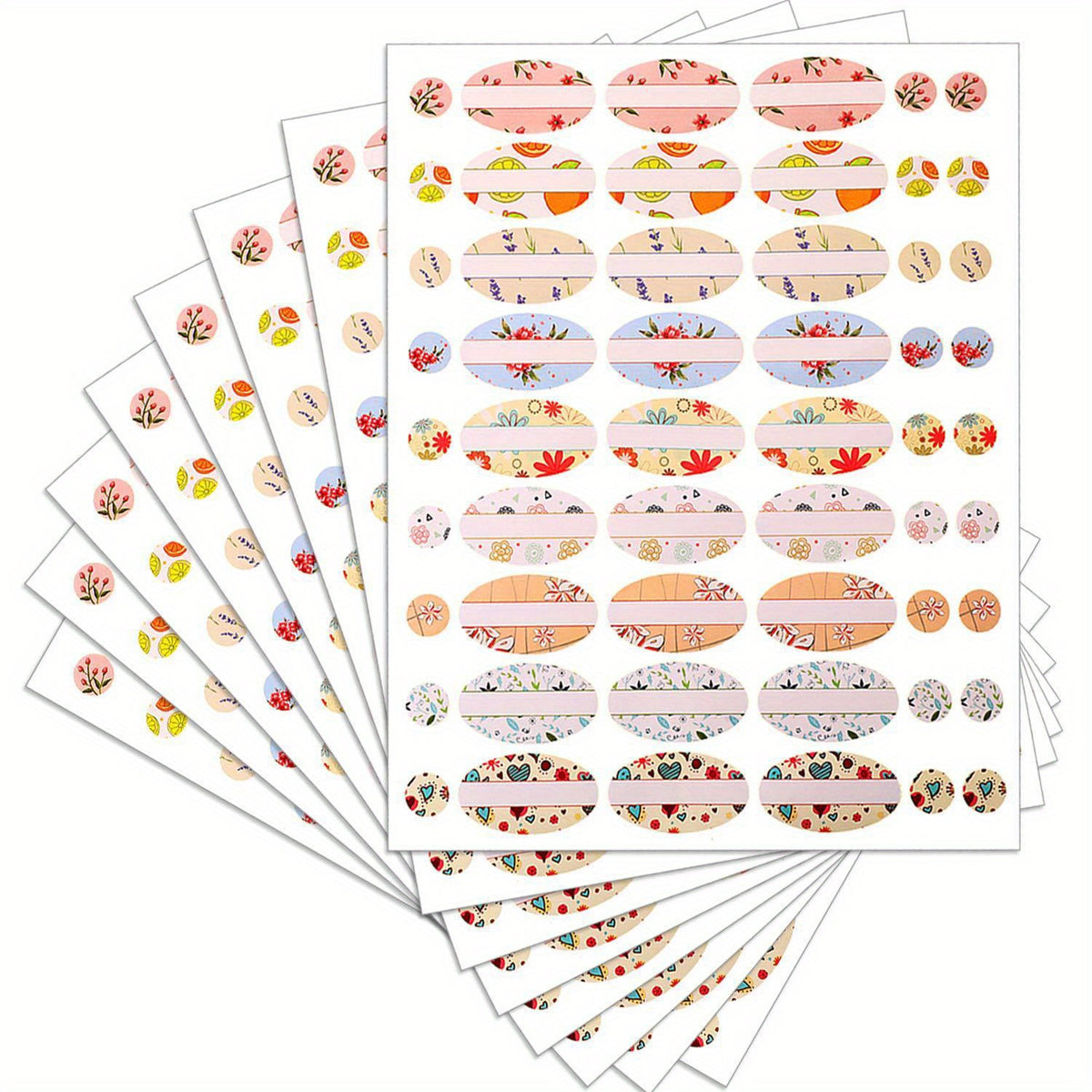 3pcs Cosmetic Sticker Gift Label Perfume Bottle Essential Sticker