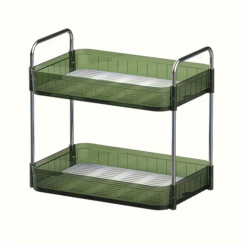 2 Layer Dish Drying Rack Large Capacity Kitchen Storage Rack