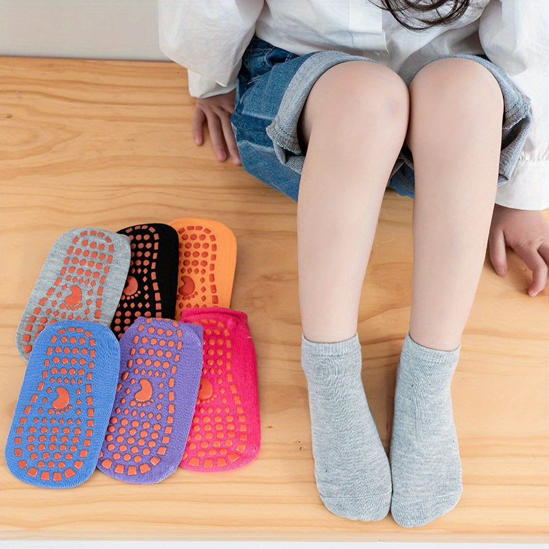 Kids Non-Slip Silicone Floor Socks for Indoor Sports