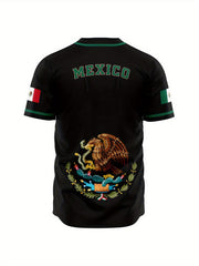 Mexico Pattern Vintage Basketball Jersey