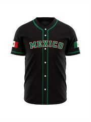 Mexico Pattern Vintage Basketball Jersey