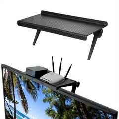 Adjustable TV Screen Top Shelf Computer Monitor Stand Router Storage Stand Shelf