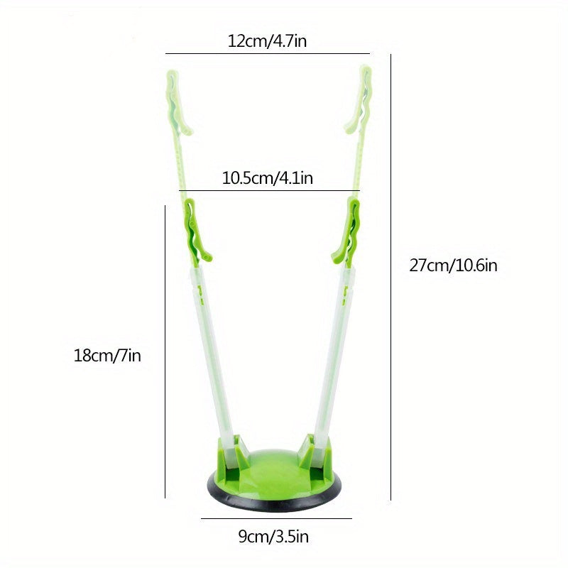 Hanging Bag Maker Kitchen Support Shelf Fresh keeping Bag Holder Refrigerator