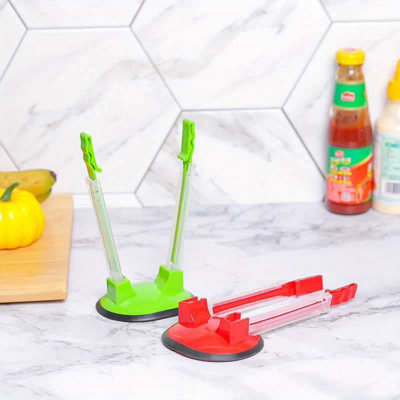 Hanging Bag Maker Kitchen Support Shelf Fresh keeping Bag Holder Refrigerator