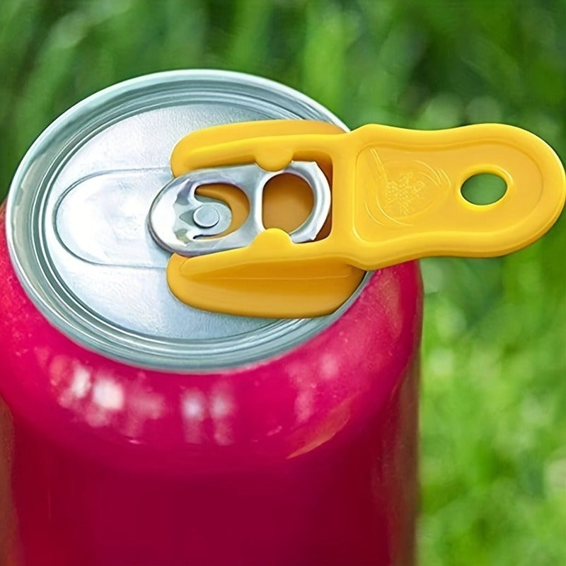 6pcs Handheld Can Opener Dustproof Insectproof Kitchen Utensils for Camping