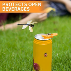 6pcs Handheld Can Opener Dustproof Insectproof Kitchen Utensils for Camping