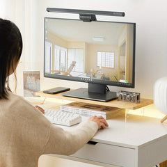 Bamboo Computer Heightening Bracket Display Pad w/ 2 Adjustable Heights